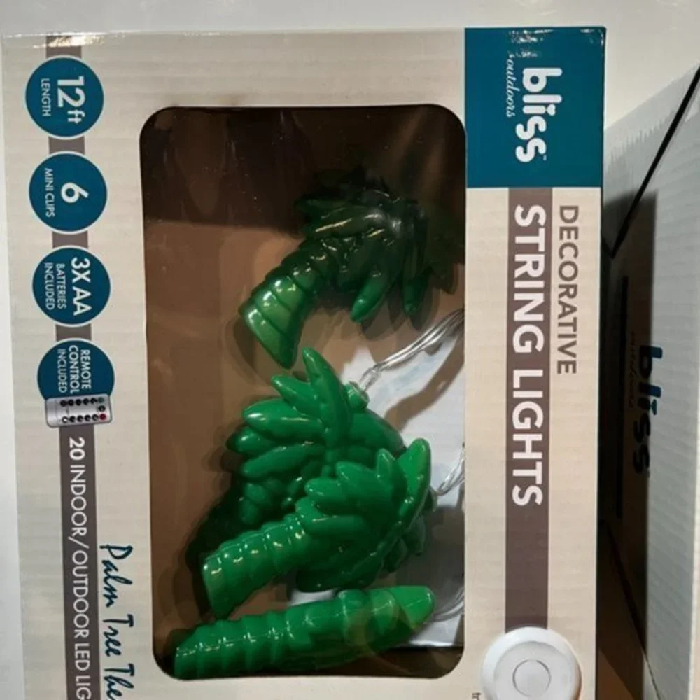 String Lights - Palm Trees (Two Sets!) (new / p/s/x)‎